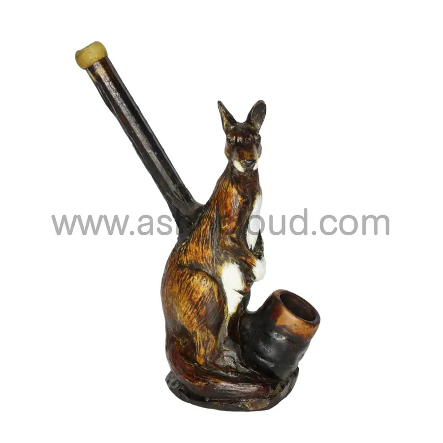 7 Inch Kangaroo Design Handmade Bong