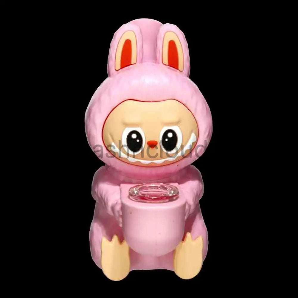 7 in - LABUBU Silicone Glass Bong Best Seller
