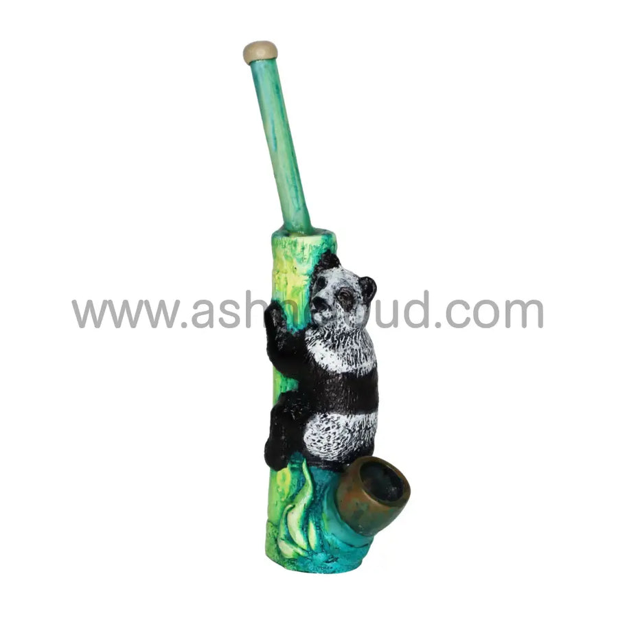 7 Inch Panda Design Handmade Bong
