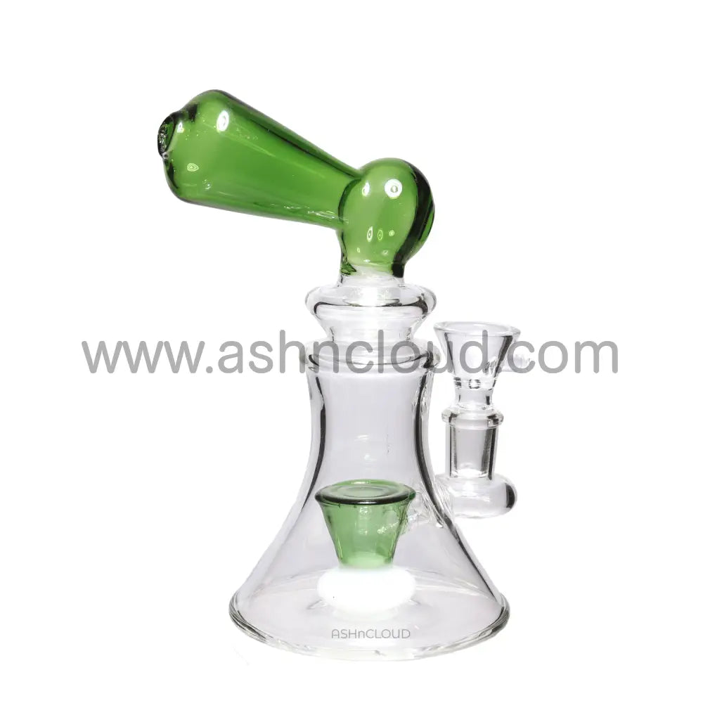 7 In - Showerhead Handle Mini Glass Bong