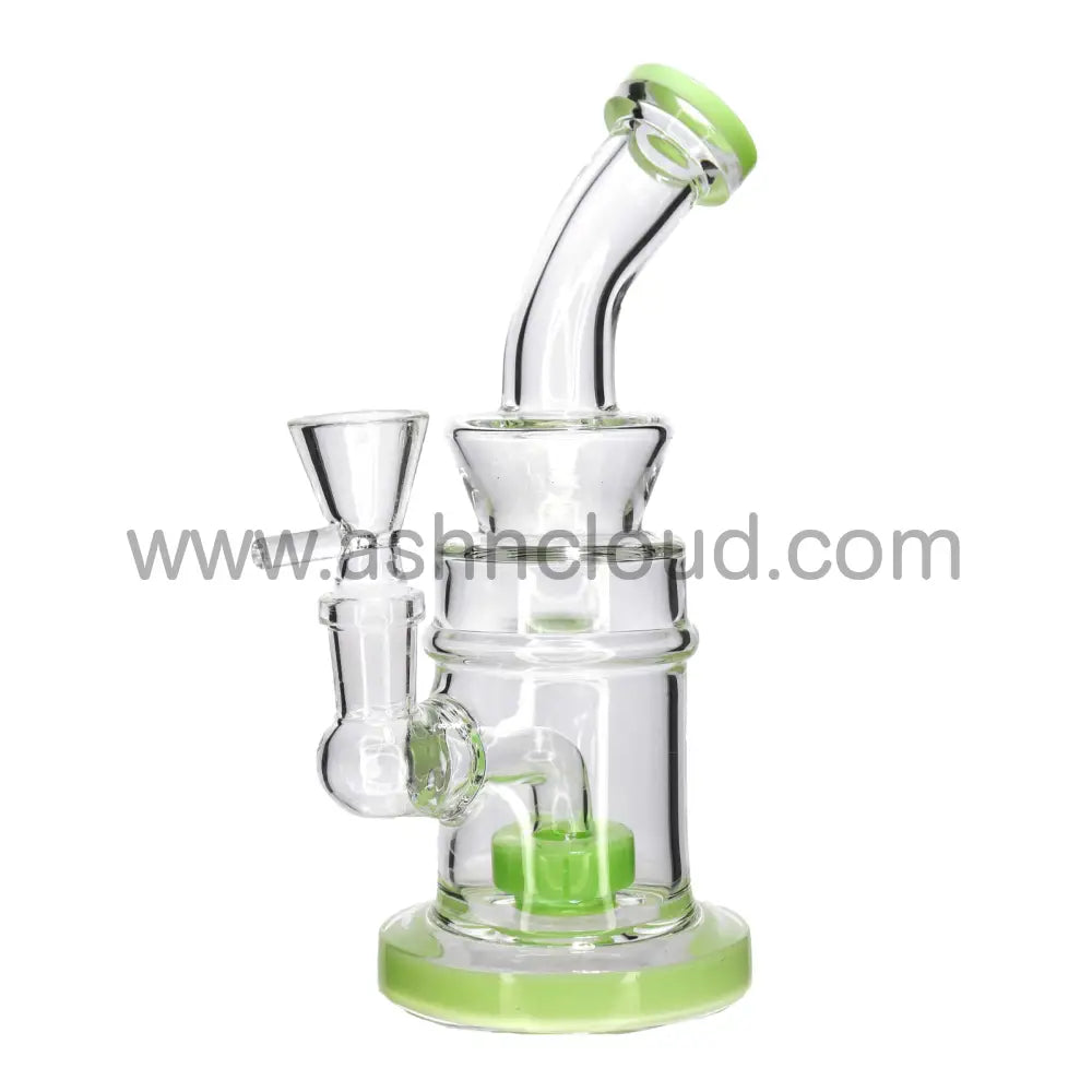 7 in - Slime Perc Classic Glass Bong