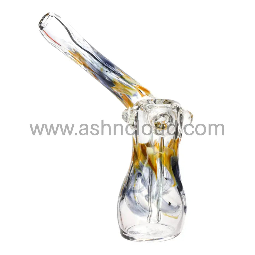 7 In - Usa Made Heavy Glass Bubbler Sidecar