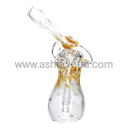 7 In - Usa Made Heavy Glass Bubbler Sidecar