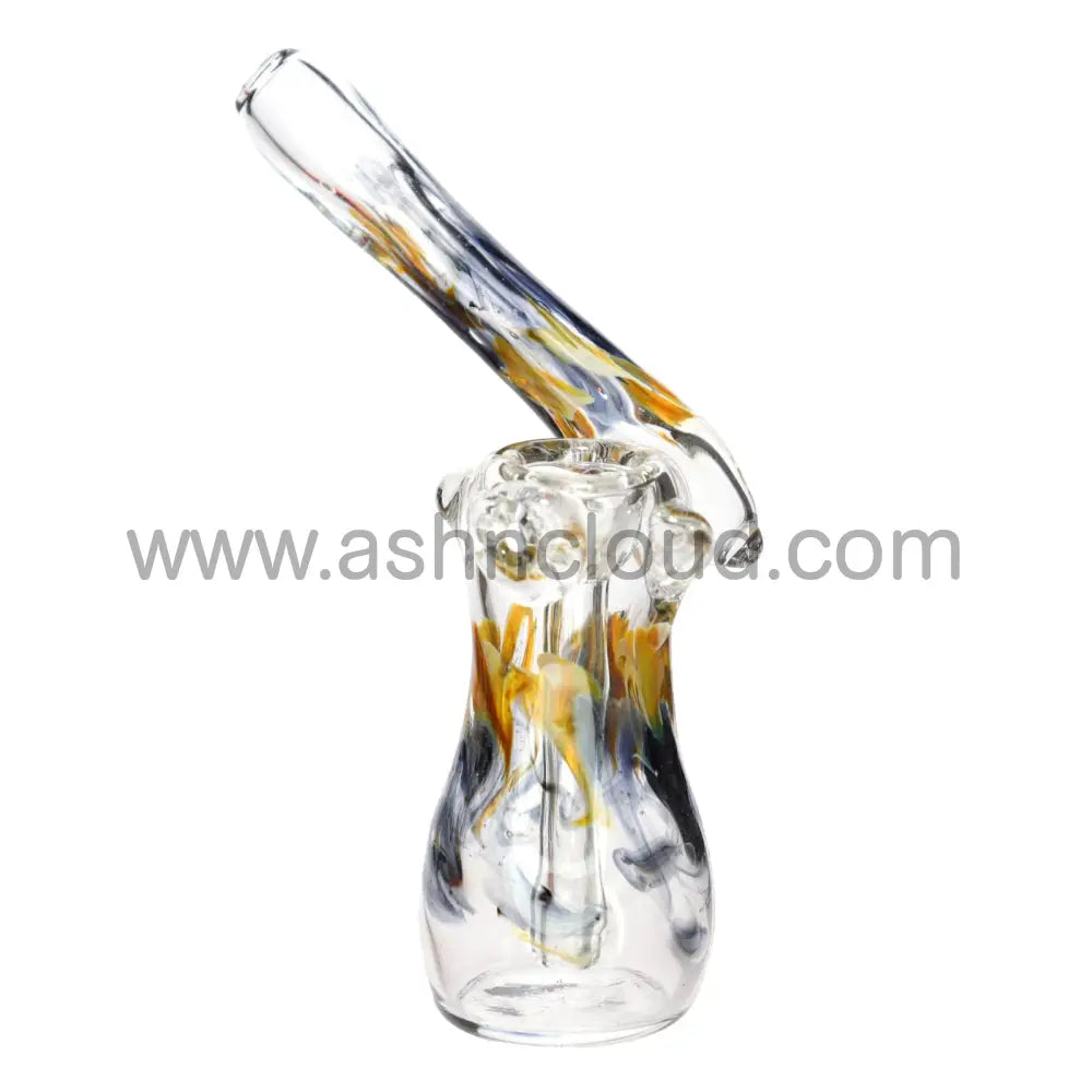 7 In - Usa Made Heavy Glass Bubbler Sidecar