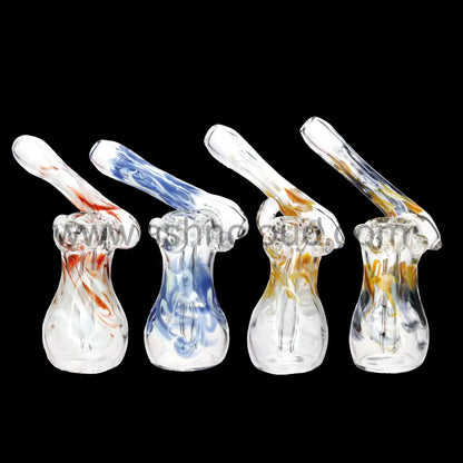 7 In - Usa Made Heavy Glass Bubbler Sidecar