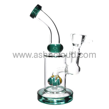 7 In - Vent Neck Wig Wag Glass Mini Bong