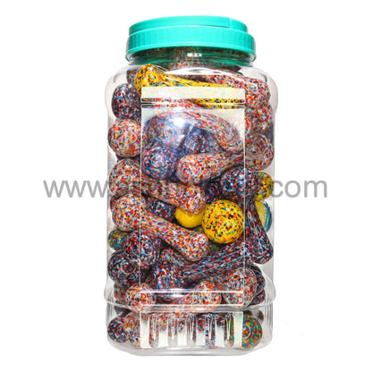 70 Pcs – Jar #41 Glass Hand Pipe Spoon $3.25 Each