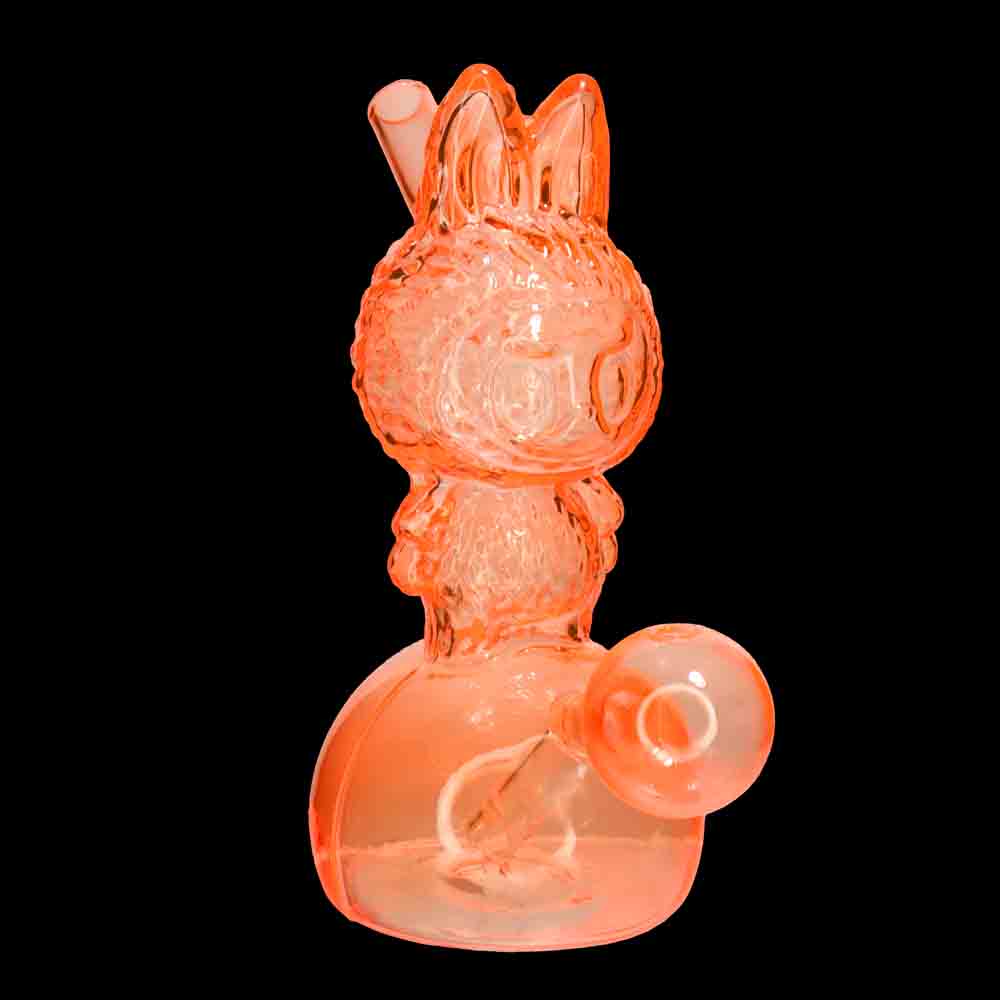 6" Labubu Character Style Oil Burner Water Pipe – Wholesale Color Glass Figure