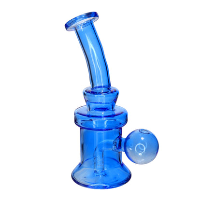 Bent-Neck Glass Oil Burner Bubbler – Assorted Neon Colors Wholesale