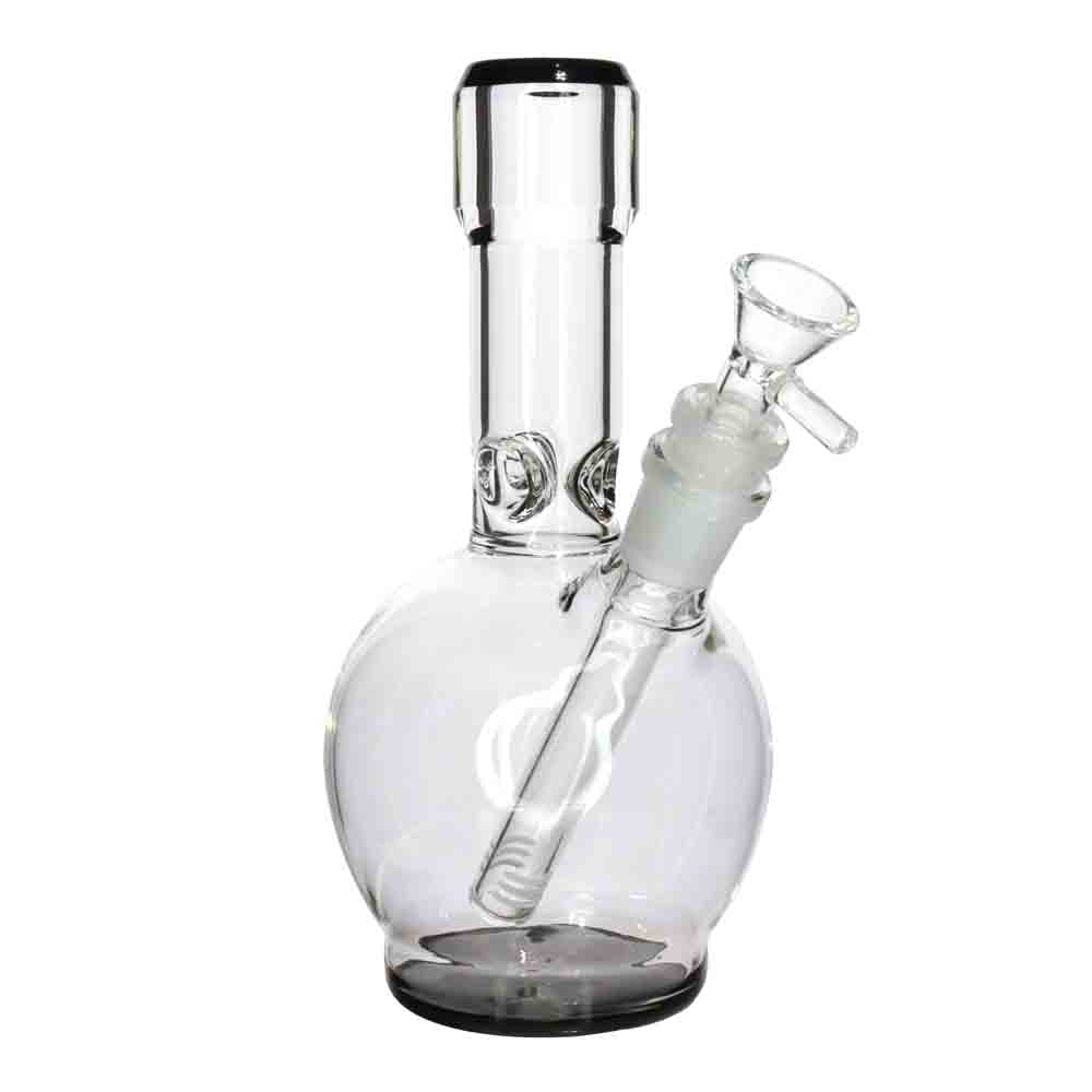 8" Color Base Glass Bong with Diffused Downstem – Wholesale Water Pipe