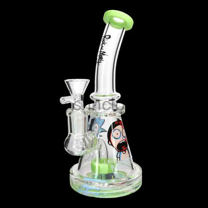 8’’ Cartoon Graphic Glass Bong with Internal Perc – Wholesale Water Pipe