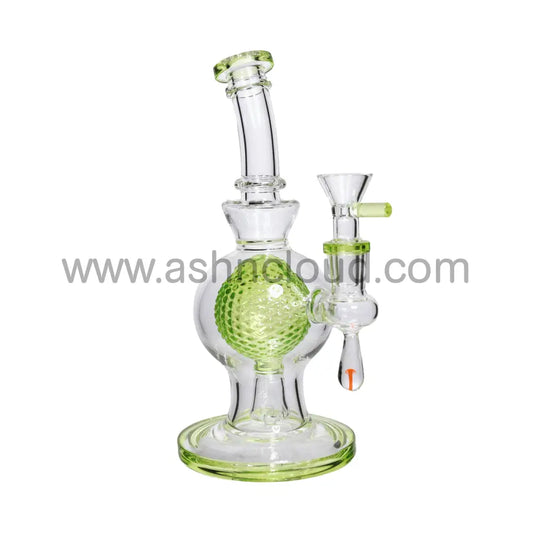 8 In - Ball Perc Glass Bong