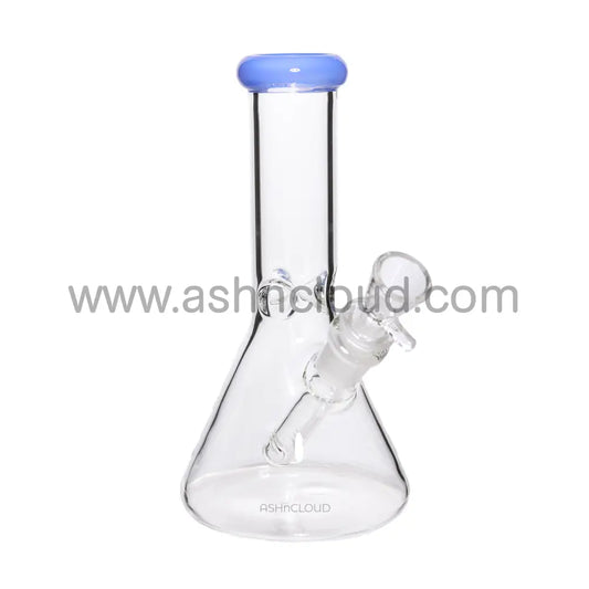 8 In - Clear Glass One-Tone Mini Bong