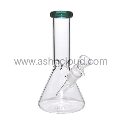 8 In - Clear Glass One-Tone Mini Bong