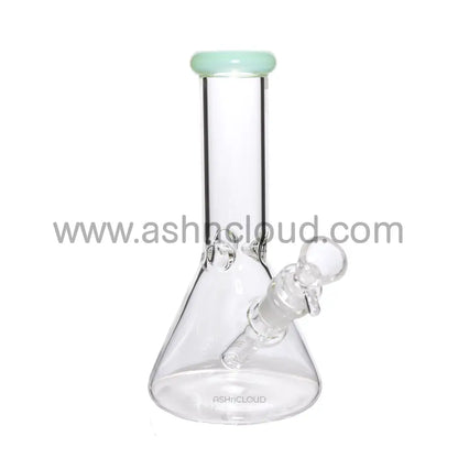 8 In - Clear Glass One-Tone Mini Bong