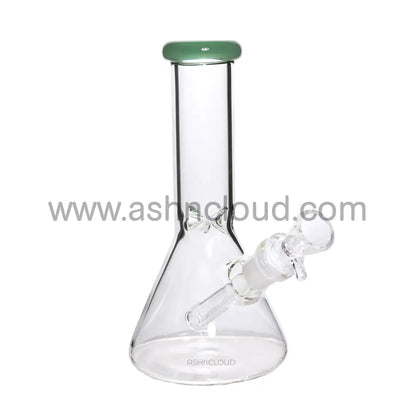 8 In - Clear Glass One-Tone Mini Bong