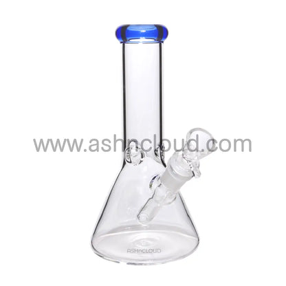 8 In - Clear Glass One-Tone Mini Bong