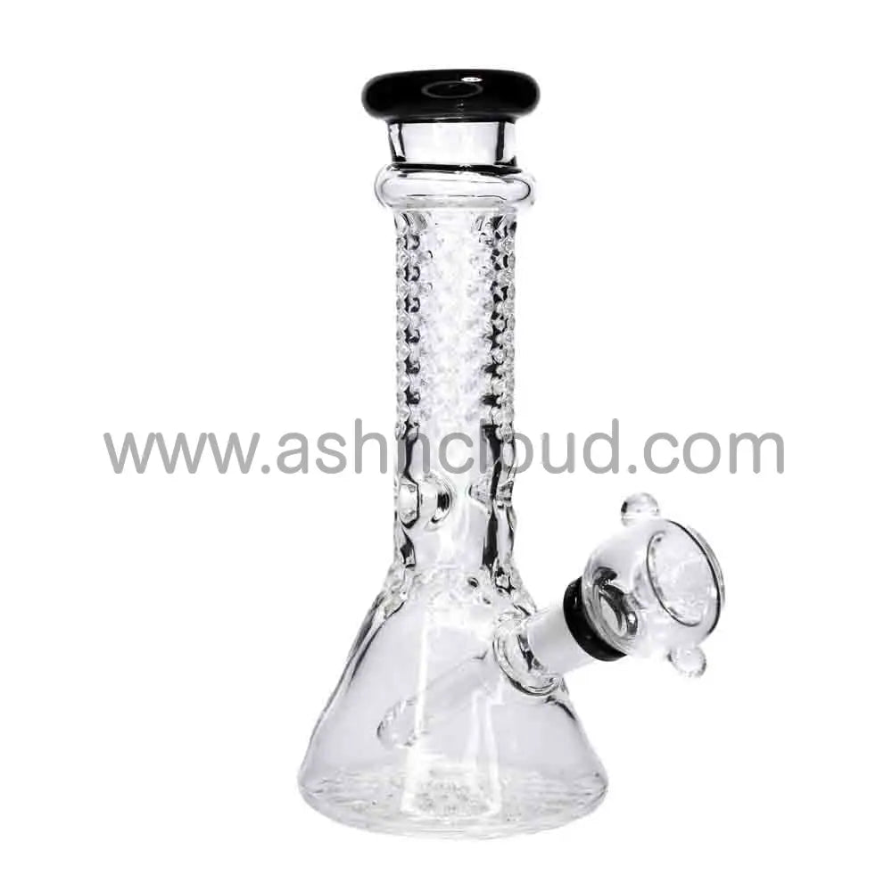 8 in - Diamond Beaker Glass Bong