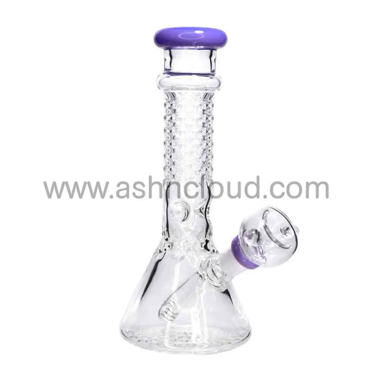 8 in - Diamond Beaker Glass Bong
