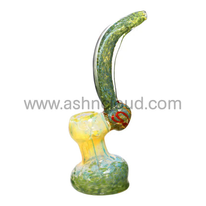 8 In - Dichroic Confetti Body Glass Bubbler