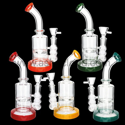 8 in - Glass Bong Classic Twist Perc