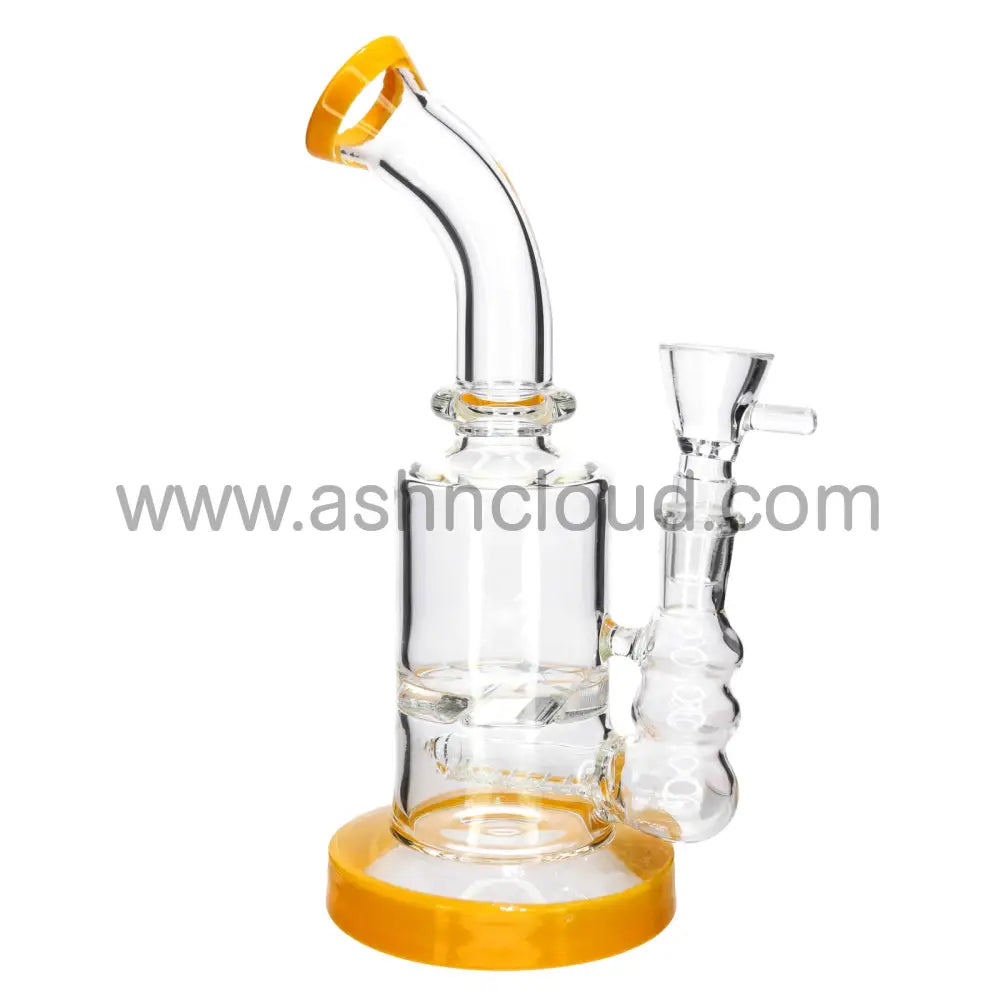 8 in - Glass Bong Classic Twist Perc