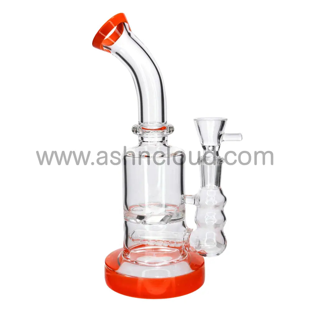 8 in - Glass Bong Classic Twist Perc