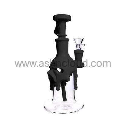 8 In - Glass Bong Silicone Badass Showerhead