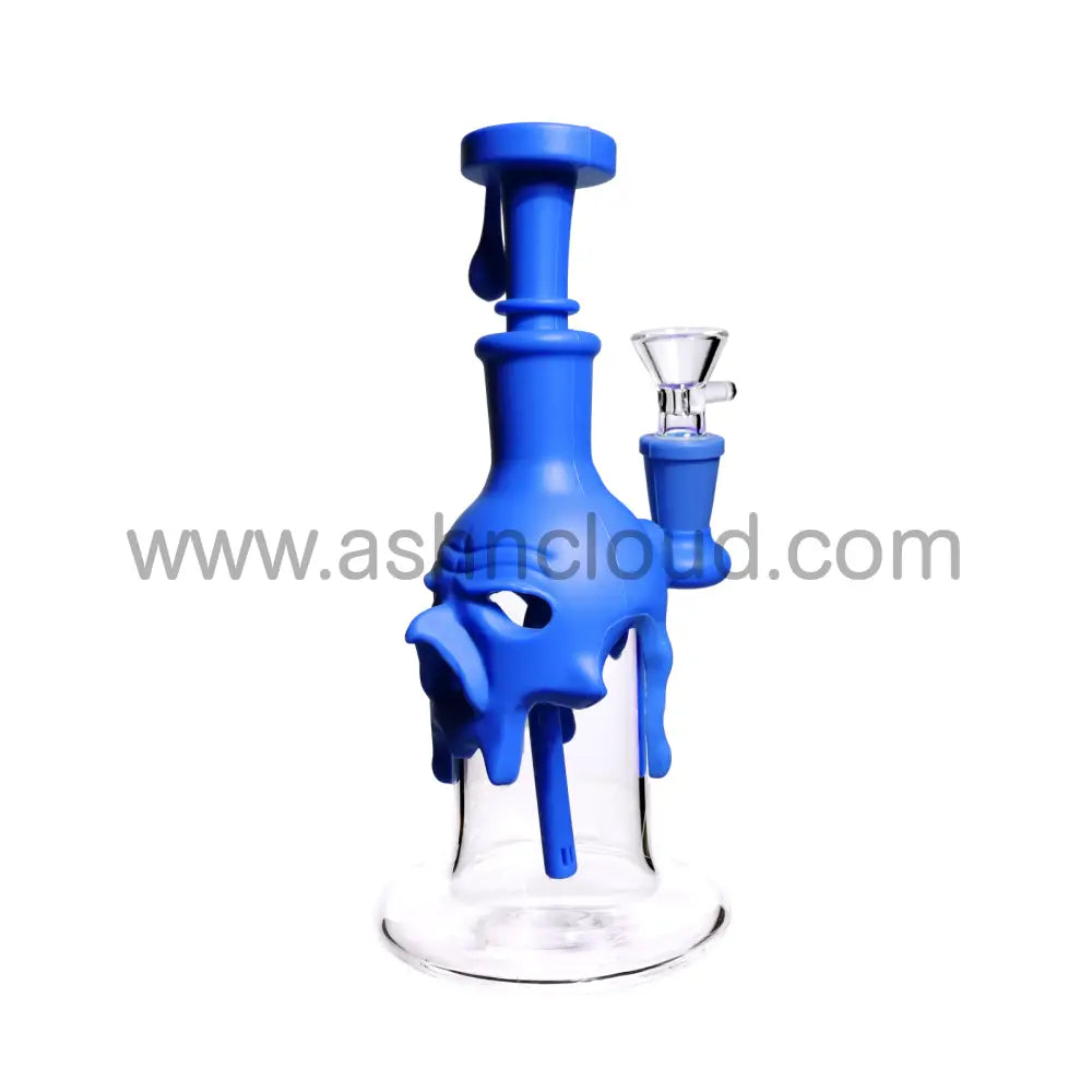8 In - Glass Bong Silicone Badass Showerhead