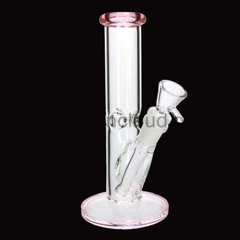 8 in - Glass Bong Straight One Color Top