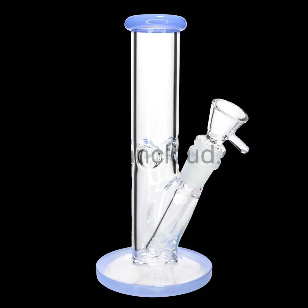 8 in - Glass Bong Straight One Color Top