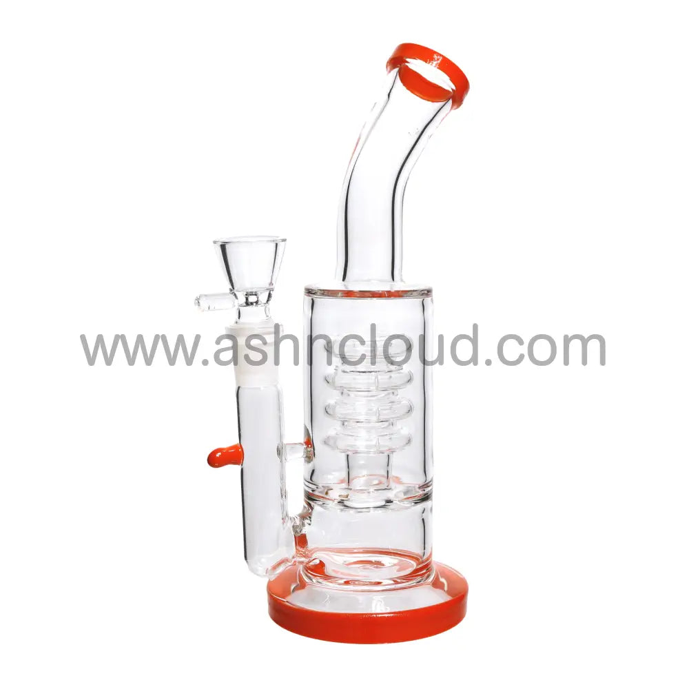 8 In - Glass Bong Twister Perc