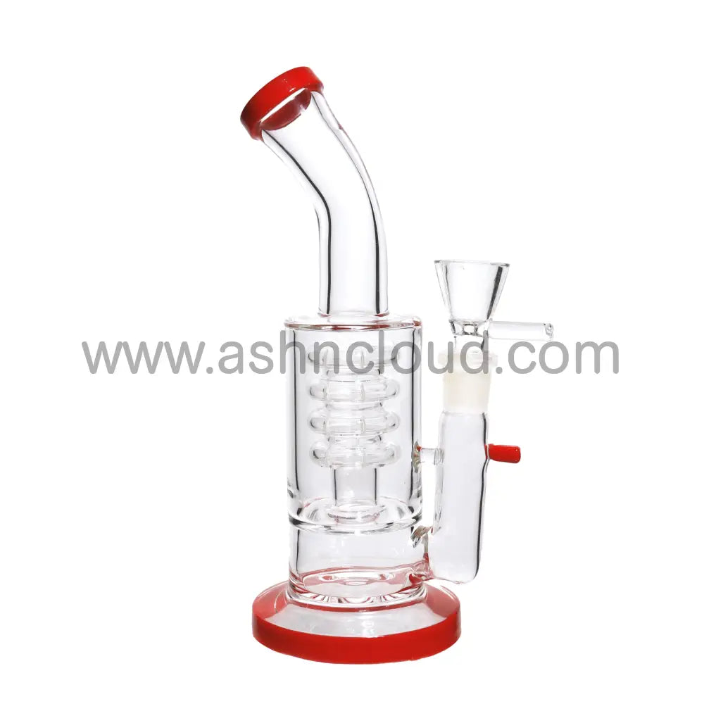 8 In - Glass Bong Twister Perc