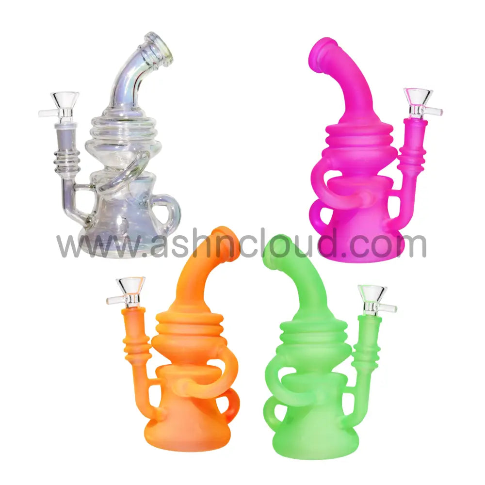 8 In - Glow The Dark Glass Recycler