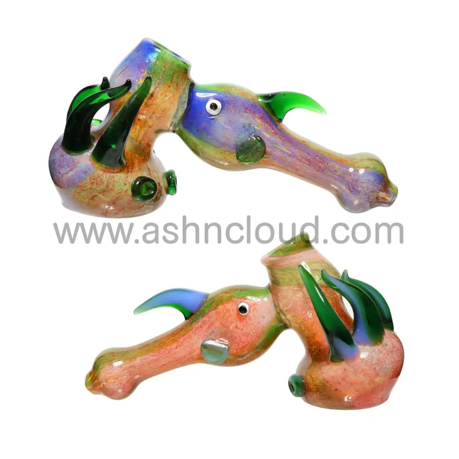 8 Inch Monster Multicolor Glass Hammer Pipe