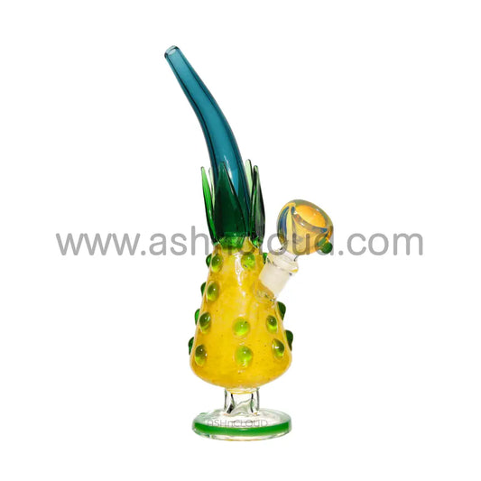 8 In - Pinneapple Multicolors Beaker Glass Bong