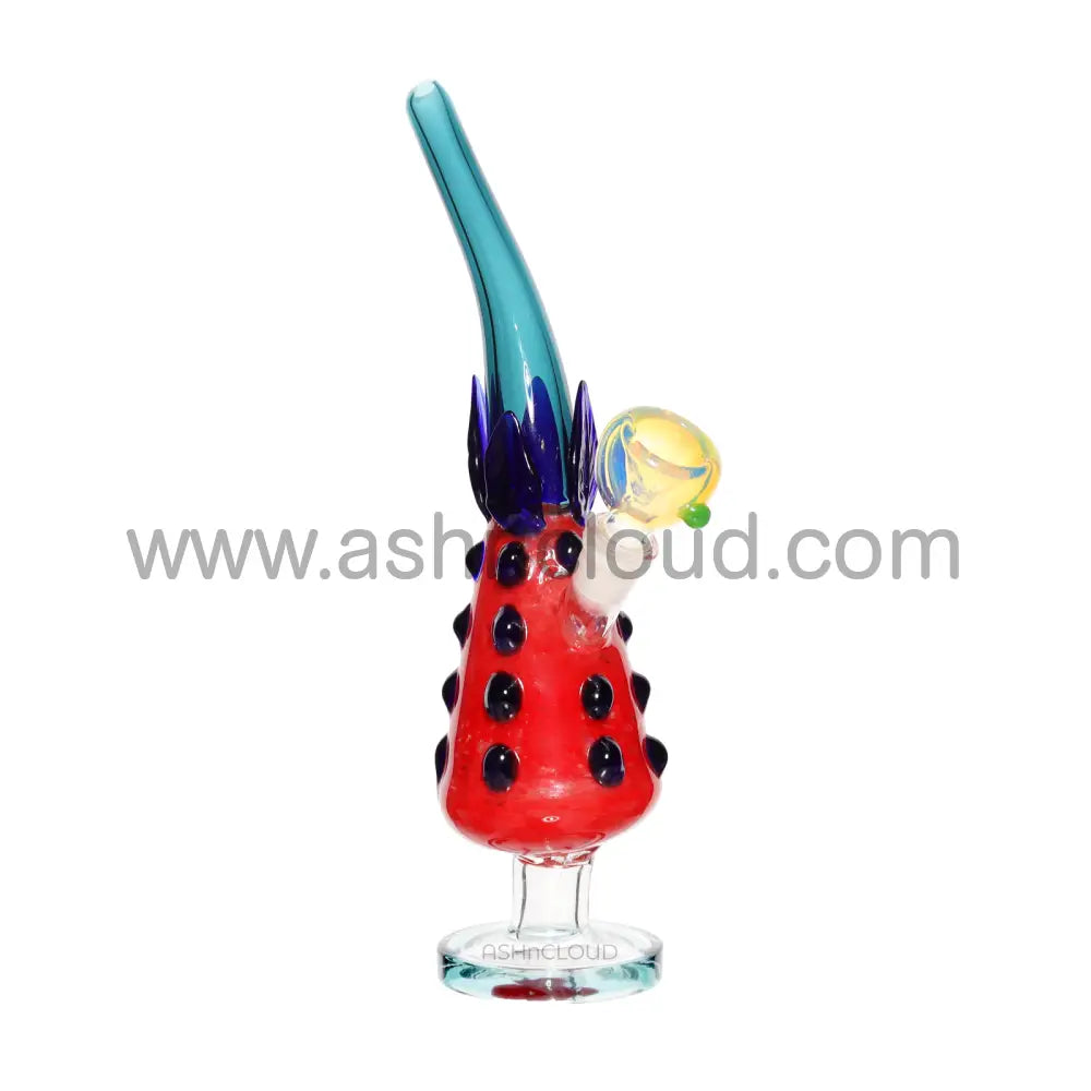 8 In - Pinneapple Multicolors Beaker Glass Bong
