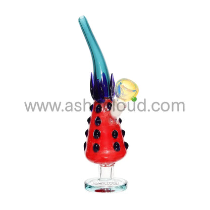 8 In - Pinneapple Multicolors Beaker Glass Bong