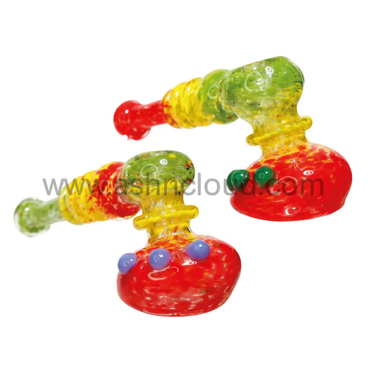 8 In - Rasta 420 Glass Hammer