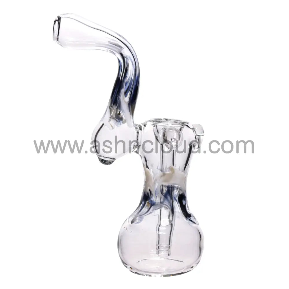 8 In - Usa Made Bubbler Heavy Glass