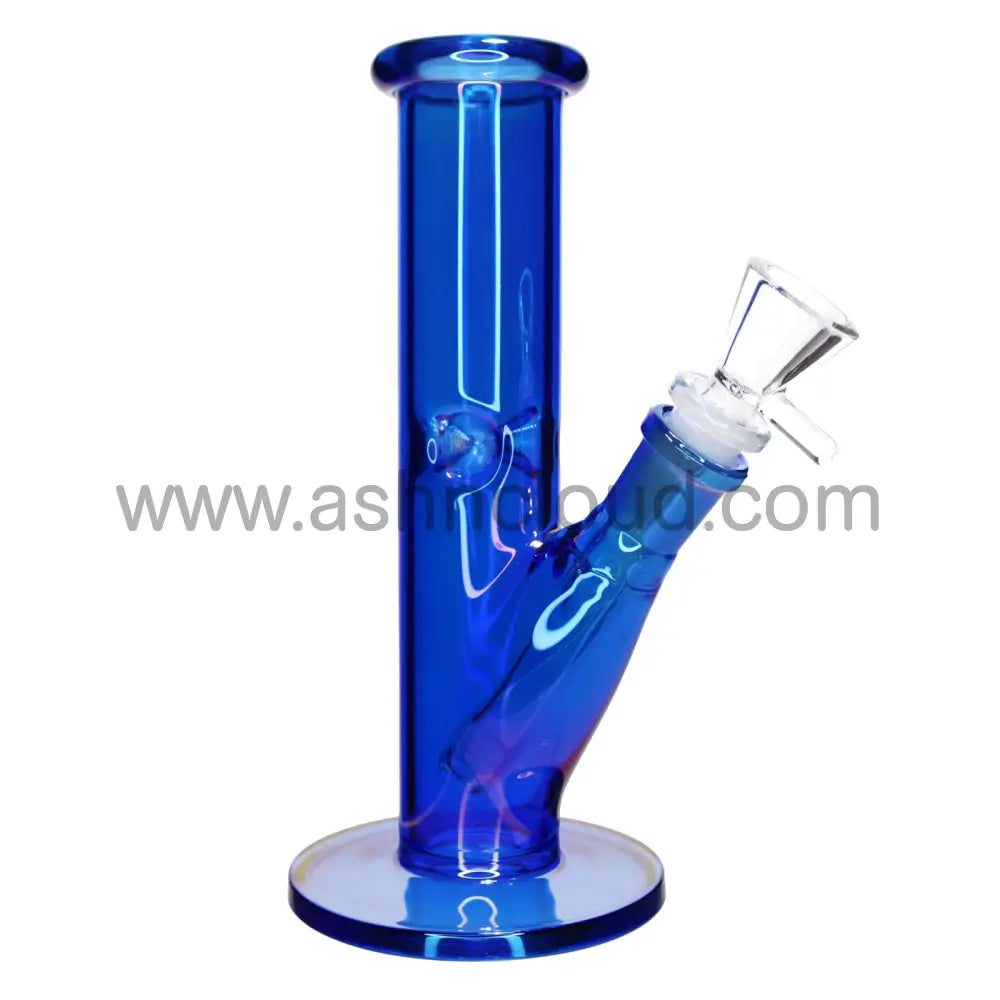 8 In - Uv Multicolor Glass Straight Bong
