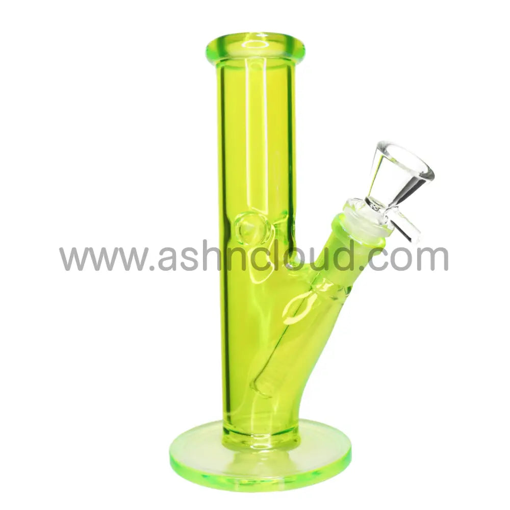 8 In - Uv Multicolor Glass Straight Bong