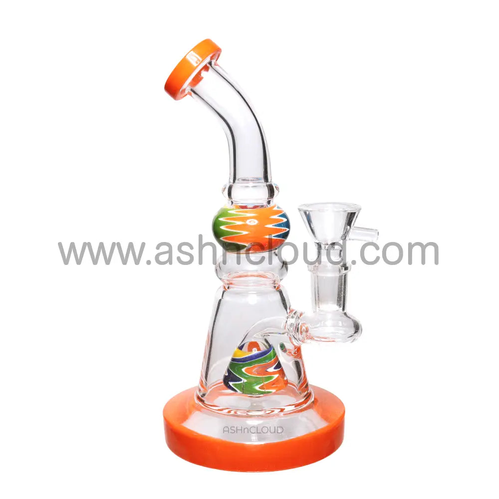 8 In - Wig Wag Cone Mini Glass Bong