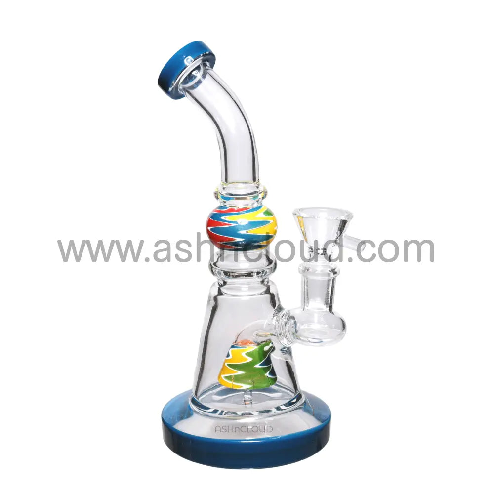 8 In - Wig Wag Cone Mini Glass Bong