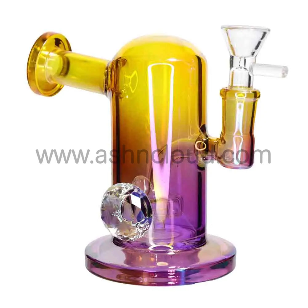 8 Inch Prism Aura Glass Bong | Wholesale Color-Fade Water Pipe