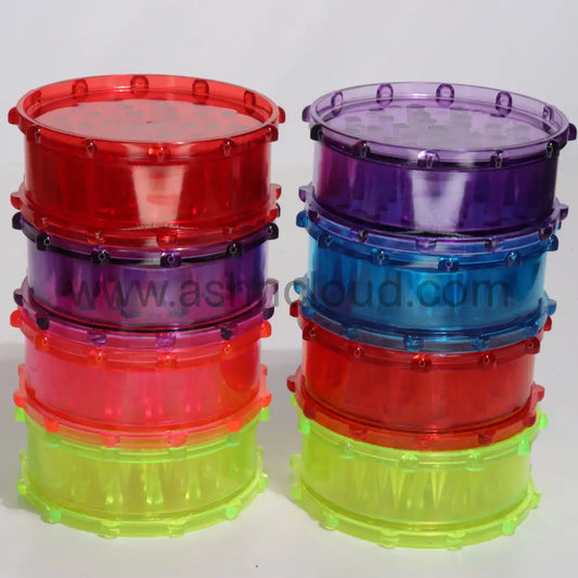 8 pcs - PACK Jumbo Plastic Grinder 4 inch