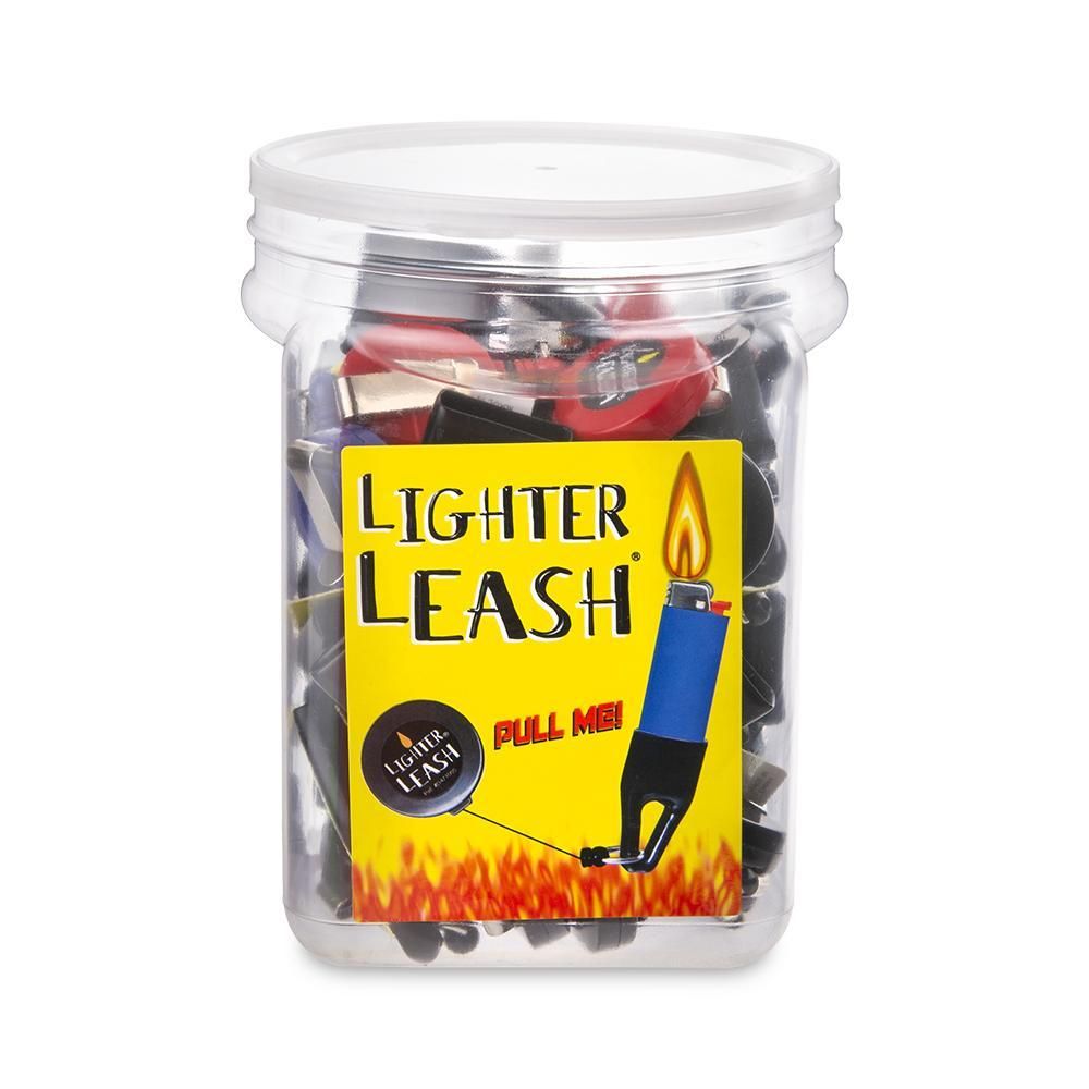 Retractable Lighter Leash Holder, Bulk Jar