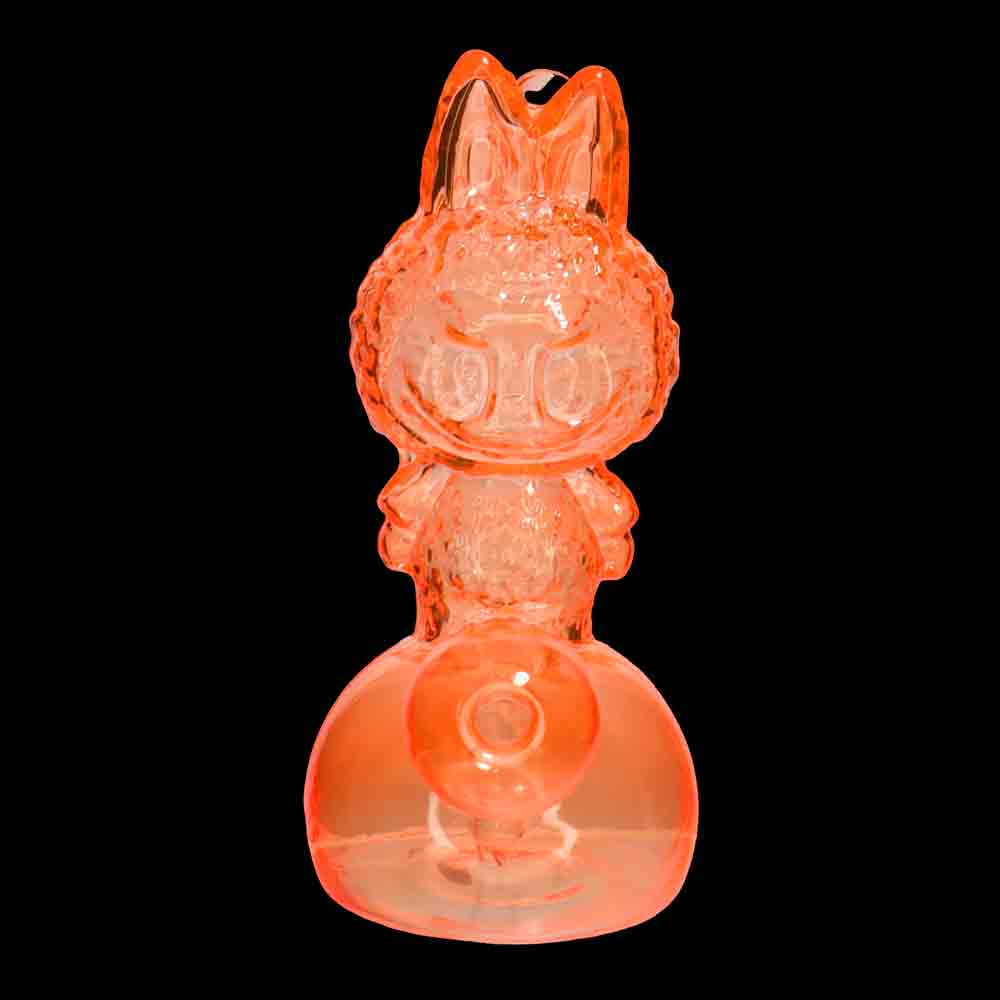 6" Labubu Character Style Oil Burner Water Pipe – Wholesale Color Glass Figure