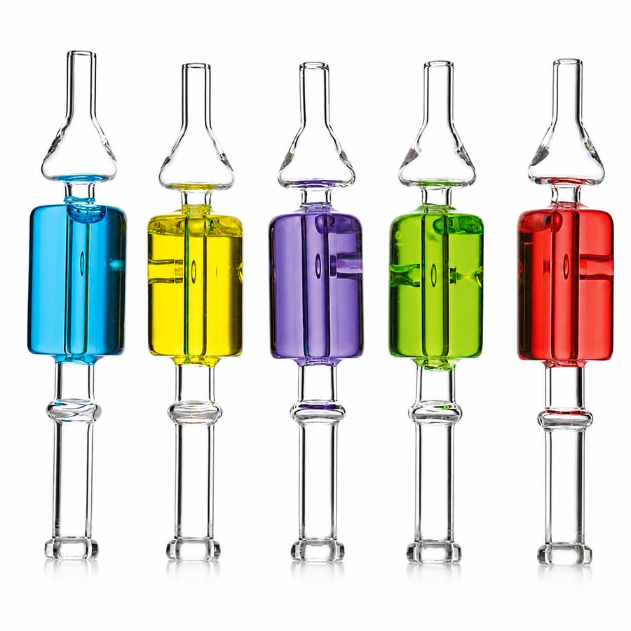 Colored Chamber Glass Nectar Collector