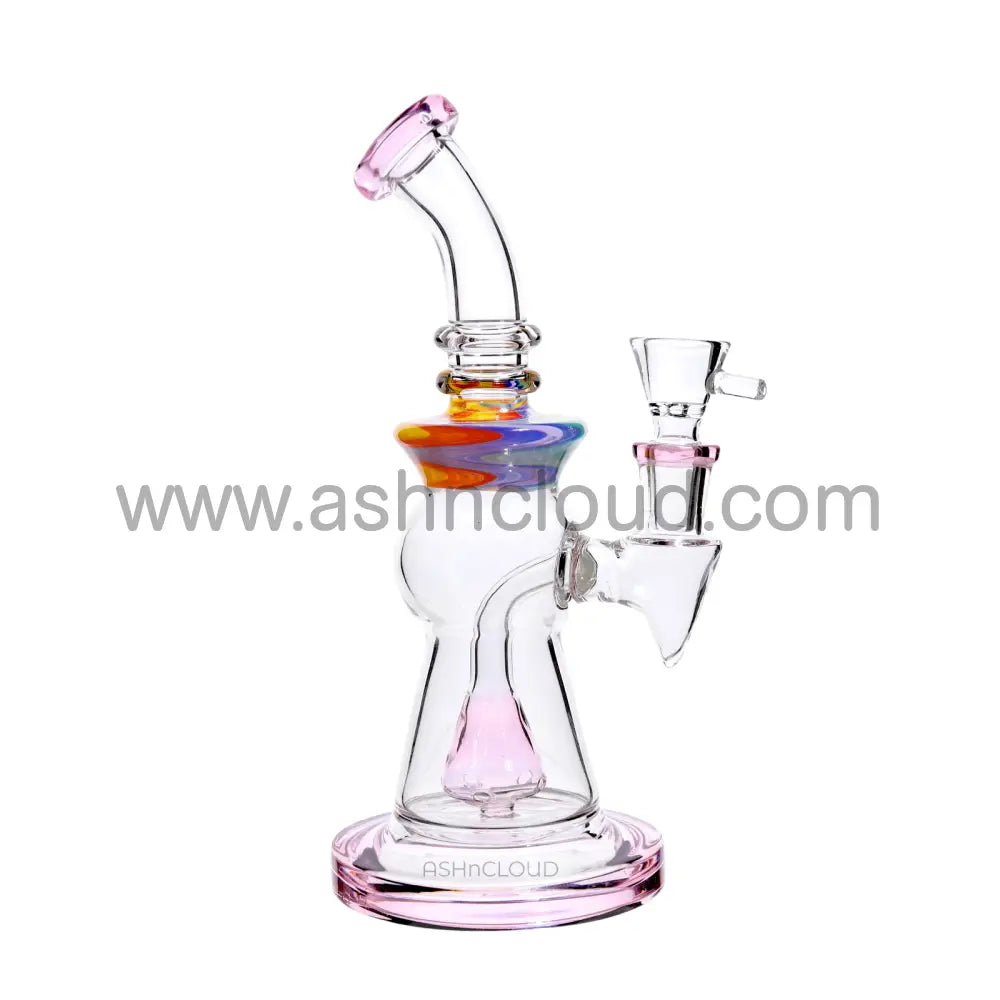 9 In - Ball One-Tone Slime Colors Glass Bong